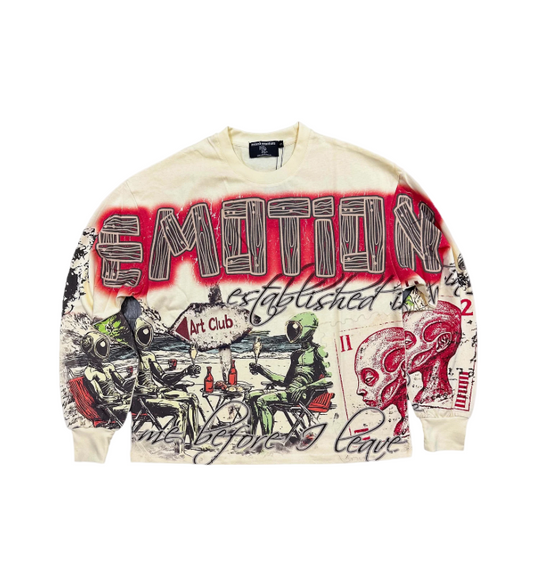Cream ‘Art Club’ Long Sleeve