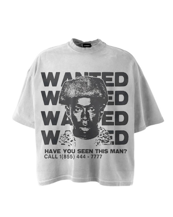'WANTED' GRAPHIC TEE