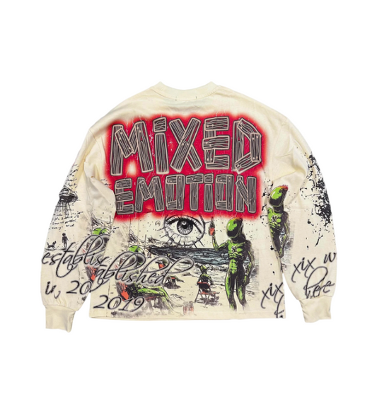 Cream ‘Art Club’ Long Sleeve