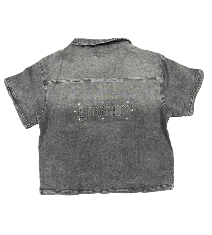 ‘Paisley’ Denim Grey Shirt